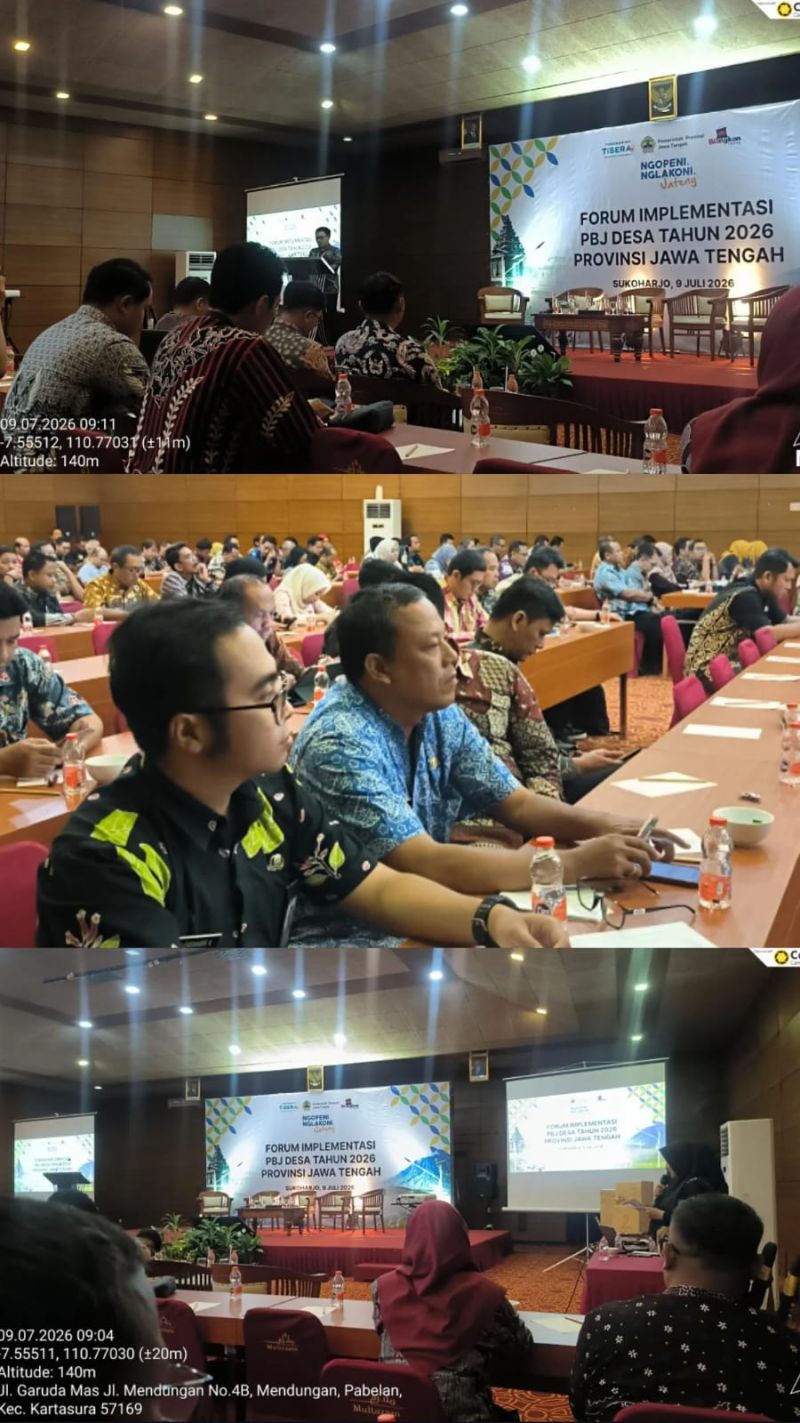 Inspektorat Ikuti Forum Implementasi Pengadaan Barang dan Jasa Desa melalui E-Purchasing