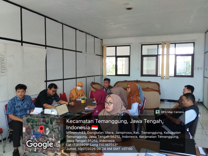 P2UPD Inspektorat Ikuti Rapat Koordinasi Penilaian Mandiri Kematangan Organisasi