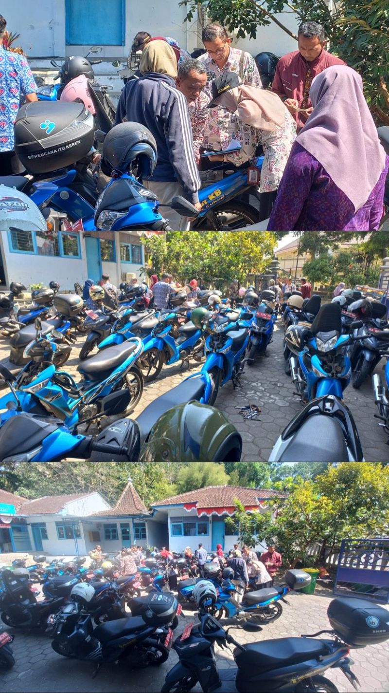 Pemeriksaan Kendaraan Dinas DPPPAPPKB dalam Rangka Audit BMD