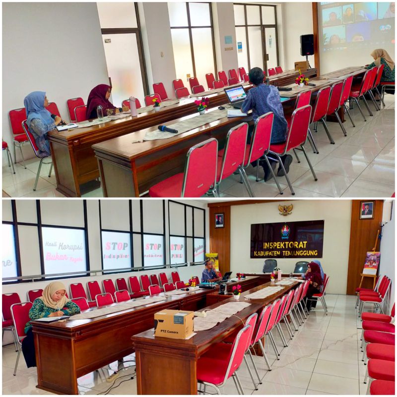 Perkuat Pengendalian Intern dan Manajemen Risiko, Inspektorat Temanggung Ikuti Entry Meeting Evaluasi SPIP Terintegrasi 2026 Bersama BPKP Jateng