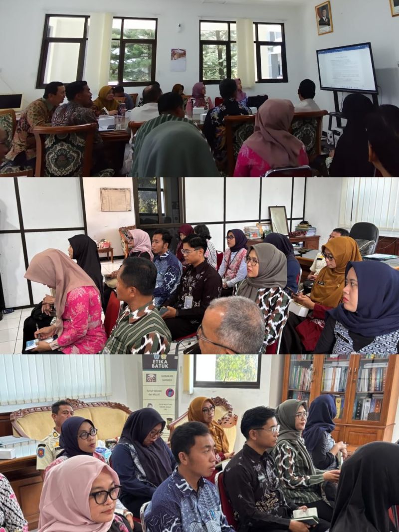 Dukung Pembinaan Warga Binaan, Tim Irban I P2UPD Inspektorat Ikuti Rapat Koordinasi Rencana Kerja Sama Pemkab Temanggung dan Rutan Kelas IIB