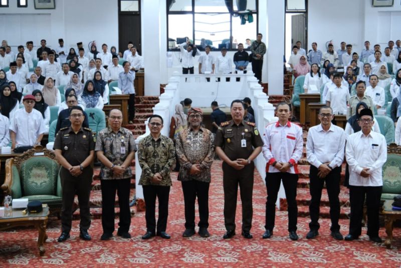 Kawal Program Strategis dan Transparansi Desa, Inspektur Temanggung Hadiri Sosialisasi ABPEDNAS dan Jaksa Garda Desa