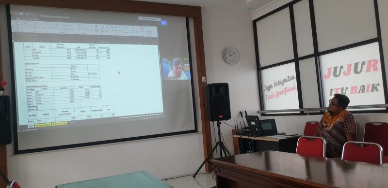 Dukung Penataan Kelembagaan, Auditor Inspektorat Temanggung Ikuti Rapat Teknis Likuidasi PD BKK Pringsurat